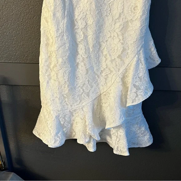 Sachin & Babi Anthropologie BHLDN Cailyn white lace dress size 8 - Picture 13 of 14